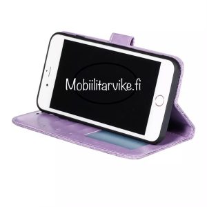 Suojakuoret vaaleanlila kukka sisäosa