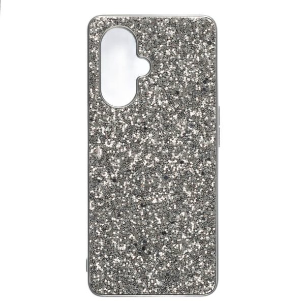 OnePlus Nord CE 3 Lite 5G suojakuori, hopea glitter