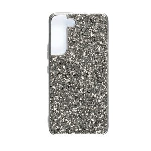 Galaxy S22-S21-S21 FE-S23 hopea glitter suojakuori