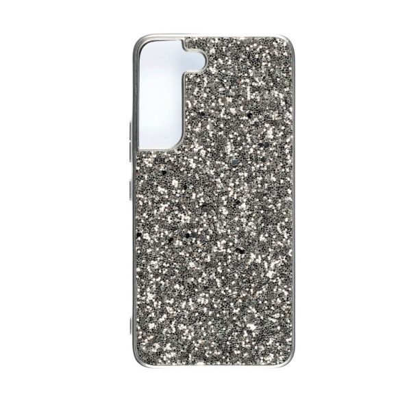 Galaxy S22-S21-S21 FE-S23 hopea glitter suojakuori
