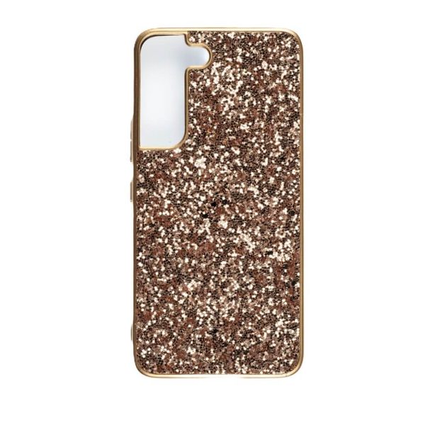 Galaxy S22-S21-S21 FE-S23 kulta glitter suojakuori