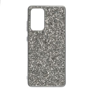 galaxy a52-a53-a33-a23 suojakuori hopea glitter