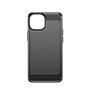 iPhone takakuori, musta hiilikuitukuvio