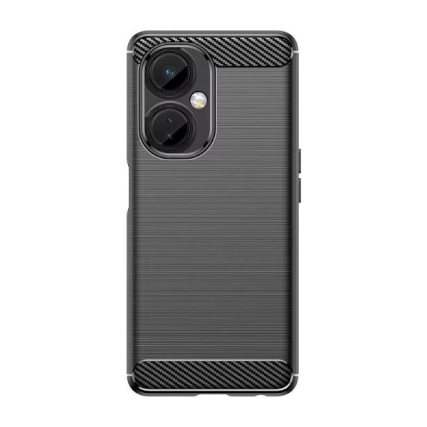 ONEPLUS NORD CE 3 LITE 5G TAKAKUORI, musta hiilikuitukuvio