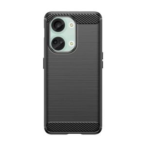 oneplus nord 3 takakuori, musta hiilikuitukuvio