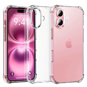 iphone 16 kulmavahvistettu silikoni takakuori