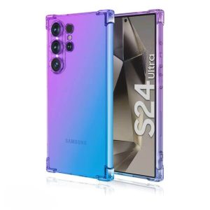 s24 ultra liukuvärjätty lila-sininen